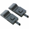 Chevy GMC Yukon Silverado Sierra 2 x Door Lock Knobs Black (2007-2013)
