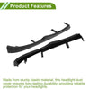 BMW E46 Headlight Eyebrow Eyelid Covers (2000-2006)