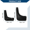 Mercedes Benz B Class B200 Mud Flaps Splash Guards (2012-2015)