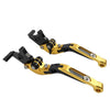 BMW S1000XR Gold CNC Folding Extendable Brake Clutch Levers (2015-2021)