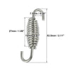 Motorcycles Exhaust Pipe Spring Hook 54mm 2.11" Stainless Steel Silver Tone