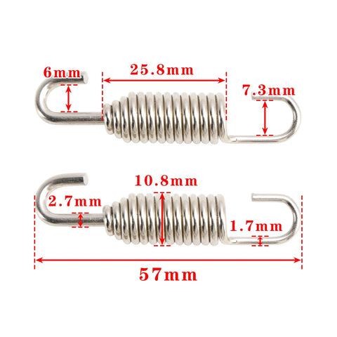 Husqvarna TE TC 250 300, EXC SX XC 250 300 2 x Exhaust Spring (2017-2023)