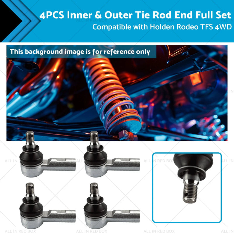 Holden Rodeo TFS 4WD 4PCS Tie Rod Ends (1989-2003)