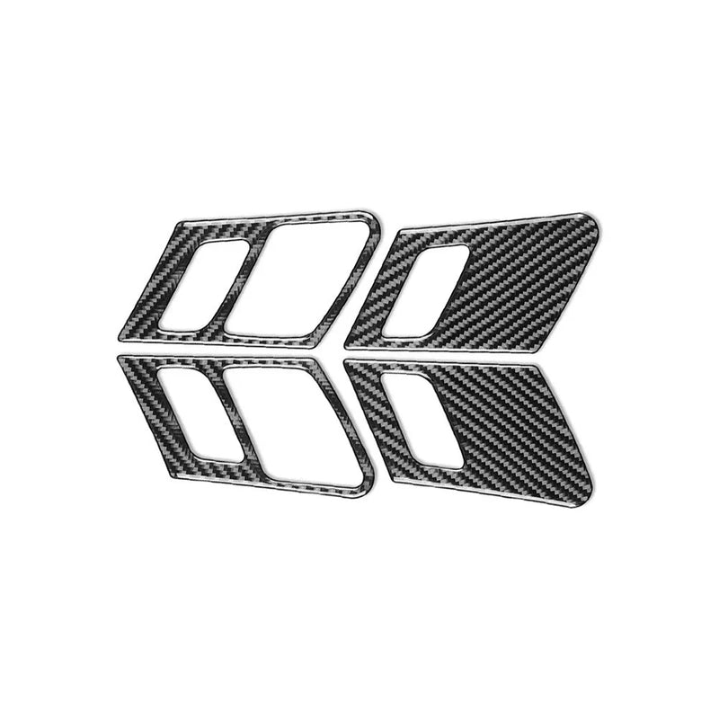 Audi Q5 Carbon Fiber Door Handle Frame Cover Trim (2018-2021)