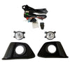 Fog Lights Driving Lamp Complete Set w Wire Fits Honda Jazz GK Hatchback 2014-17