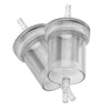 Camper RV 2 x Transparent Diesel Filter Fuel Kit Plastic Air Heater