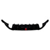 VW Golf 7 GTD Glossy Black Rear Bumper Protector Lip (2014-2017)