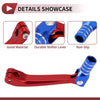 Honda CRF150F Red Blue Silver Tone Gear Shift Lever (2003–2017)