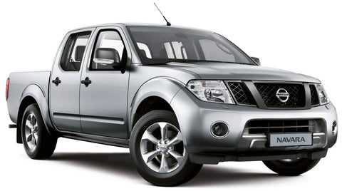 Nissan Navara D40 Frontier Black Matte Outer Exterior Door Handle (2005-2015)
