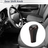 BMW X3 2004-2020 Plastic Shifter Knob Brown / Black 6 Speed Shift Knob