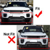 Land Rover Range Rover Evoque Front Bumper Skid Plate Tow Hook Cover (2016-2018)