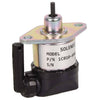 Kubota D905 D1005 D1105 Fuel Shut Off Solenoid (No Year Specified)
