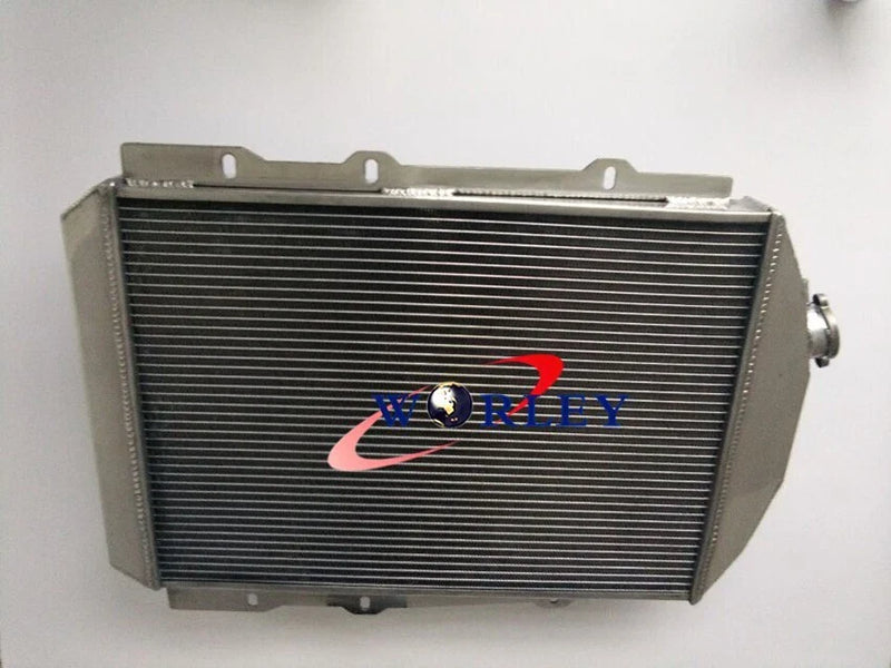 Chevy Hot / Street Rod 6 Cyl w / Tranny Cooler Aluminum Radiator (1938)