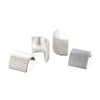 4 x 1 1/8" to 7/8" Handlebar Mount Risers Clamp Conversion Spacers