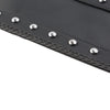 Harley Softail Black PU Leather Rivet Rear Fender Bib Solo Seat (1984-2006)