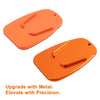 Aluminum Alloy Motorcycle Side Stand Kickstand Pad Plate - Black