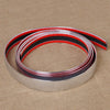Car Exterior Styling 30mm x 2.5M Chrome Trim Adhesive Strip