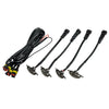 Jeep Gladiator 4x Amber LED Raptor Lights with Harness (2020-2023)