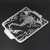 Suzuki Boulevard M109R Skull Flames Radiator Grille Cover (2006-2025)