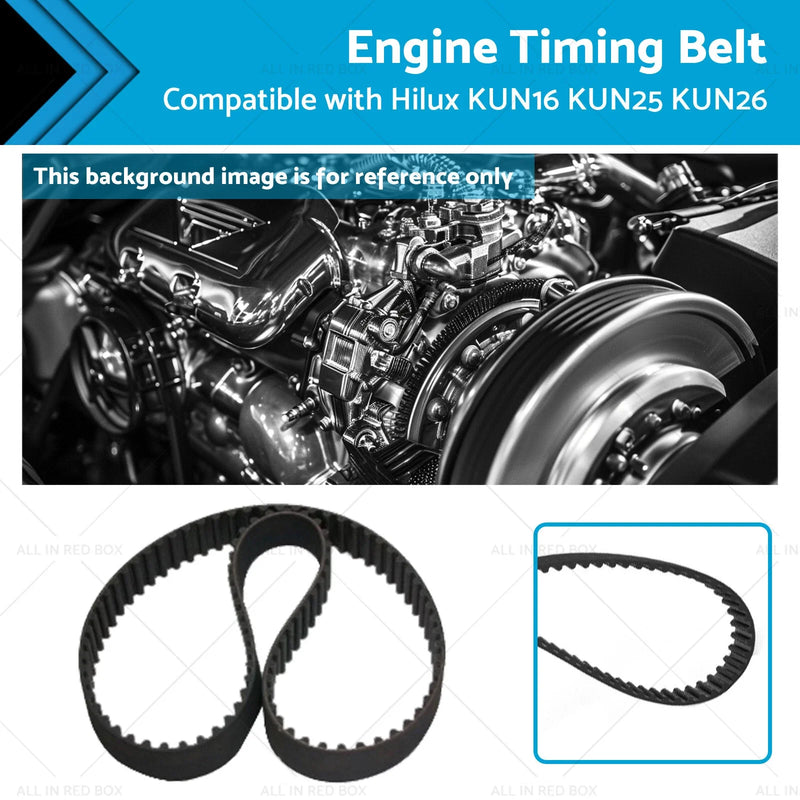Toyota Hilux KUN16 KUN25 KUN26 1 x Engine Timing Belt (2005-2015)