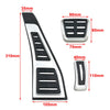 Audi A4 S4 A5 Stainless Steel Foot Pedal Covers (2009-2016)