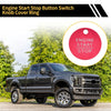 Ford F-150 (2016-2021) Red Engine Start Stop Button Cover