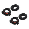H4 H7 H11 9006 9005 Sockets 8 Pcs Headlight Adapter Bulb Holder Base