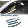 Honda Fit Hatchback 2007-2008 2 x Side Vent Visors Window Deflectors