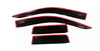 2 x Door Cab Nissan Navara Weathershields (2014-2024)
