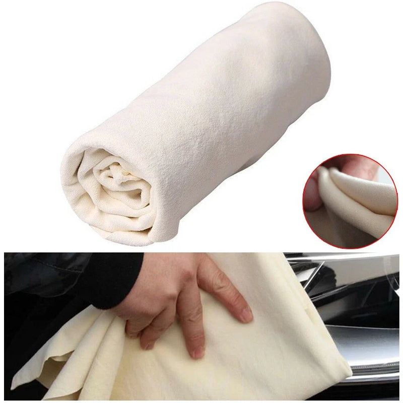 Efficient Cleaning Water Absorbent Chamois Leather Cleaning Towels