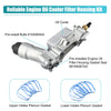 Dodge Ram Jeep Aluminum Engine Oil Cooler Filter Housing