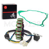 Yamaha Timberwolf 250 YFB250FW 4WD Stator & Gasket (1994–2000)