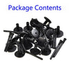 Wheel Arches Side Skirts Sills Bumpers 50pcs Plastic Blind Rivets 6mm