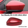 Mazda CX-5 Red Left Driver Side Rearview Mirror Cap Cover (2012–2014)