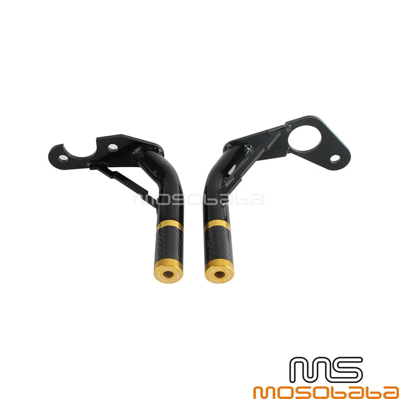 Harley Softail FXST, Fat Bob Rear Crash Bar & Frame Slider Mounts