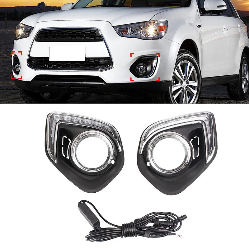 Mitsubishi ASX Outlander Sport LED Daytime Running Lights (2013-2014)