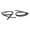 Honda Civic Hatchback 2006-2011 Rear Door Glass Run Channel Set