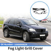 Mercedes-Benz (2006-2012) Silver Tone, Black Right Fog Light Grill