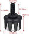 Harley Softail, Touring, Street Bob Motorcycle Seat Bolt Tab Screws