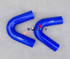 Turbo Pipe - Blue 2" 51mm 135° Bend Elbow Silicone Coupler Hose