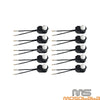 Harley Sportster XL 10Pcs Handlebar Brake Light Switch Mounts (2014-2023)