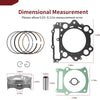 Yamaha Rhino YXR660 102mm Forged Piston & Top End Gasket (2004–2007)