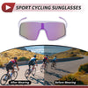 Motorcycle Riding Goggles Purple Lens White Purple Frame Triacetyl Cellulos PC