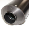 125cc 160cc Dirt Bike 38mm Chrome CNC Alloy Exhaust Muffler + Clamp