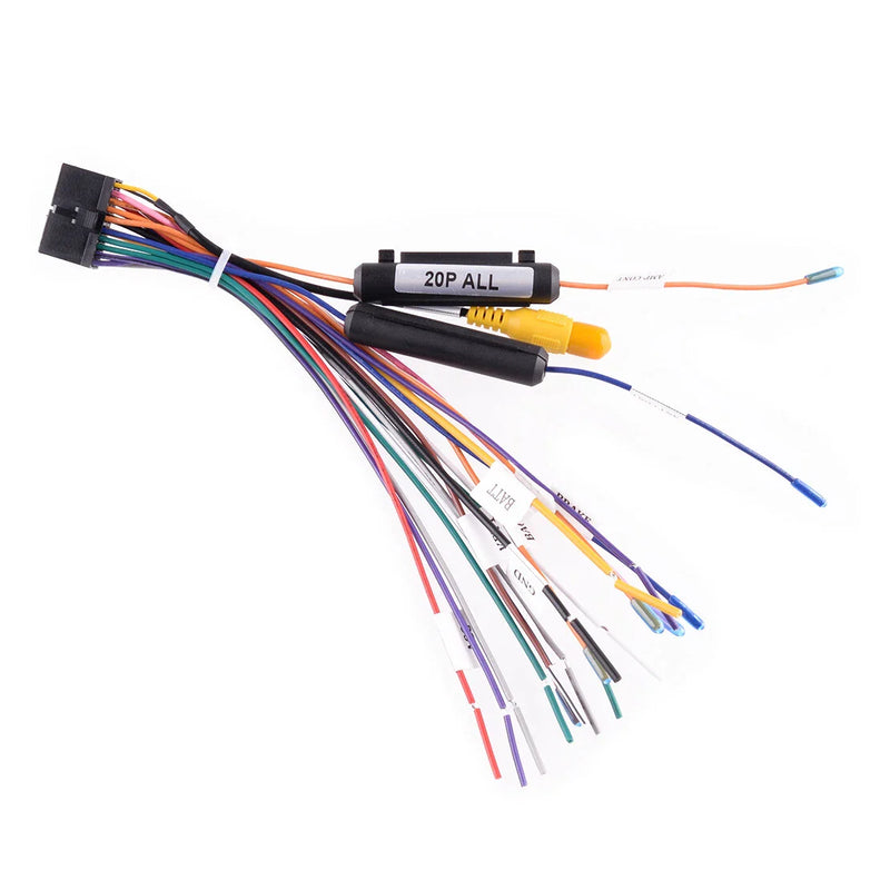 Android Stereo Radio DVD Power Cable 20 Pin Wiring Harness Plug