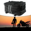 Motorcycle PU Leather Waterproof Large Capacity Storage Bag 8L Tail Bag