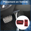 Ford Mustang Mach-E (2021-2025) Red Foot Accelerator Pedal Covers