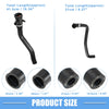 BMW 320i Base 2.0L Radiator Coolant Hose 1 Set