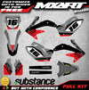 Honda CRF 450 Full Custom Graphic Kit STING Style Decals (2005-2007)
