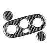 Mini Cooper R50 R53 Carbon Fiber Side Mirror Adjust Buttons Trim (2005-2006)